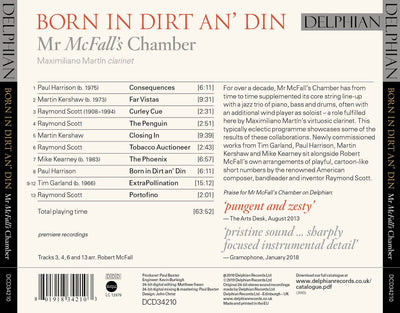 Born in Dirt an' Din CD Delphian Records