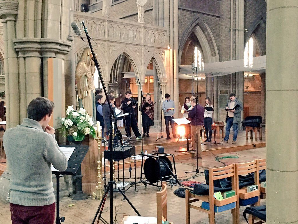 Drop down, ye heavens: Advent antiphons for choir & saxophone CD Delphian Records