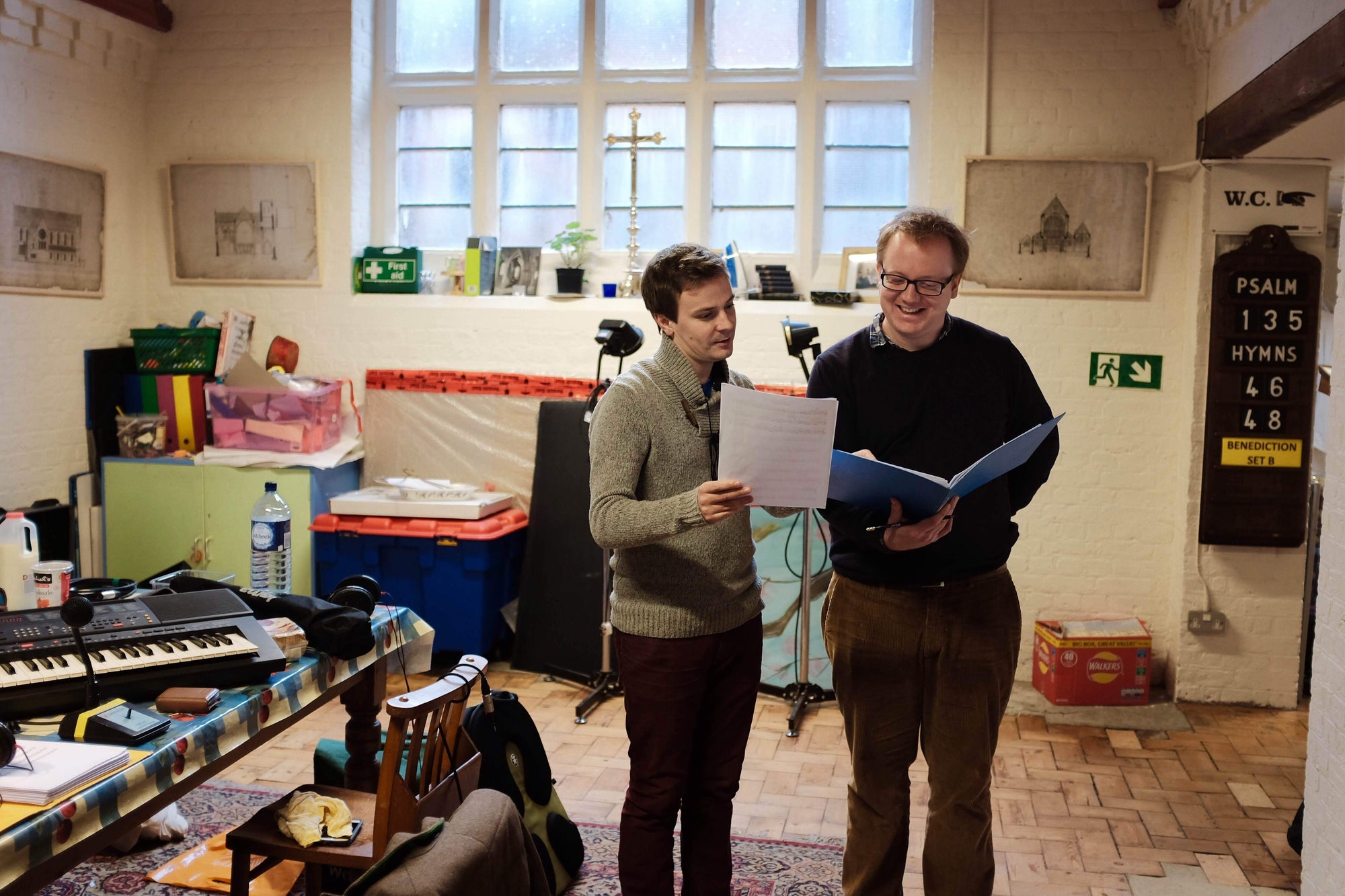 Drop down, ye heavens: Advent antiphons for choir & saxophone CD Delphian Records