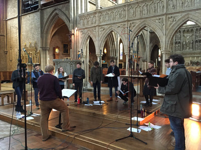 Drop down, ye heavens: Advent antiphons for choir & saxophone CD Delphian Records