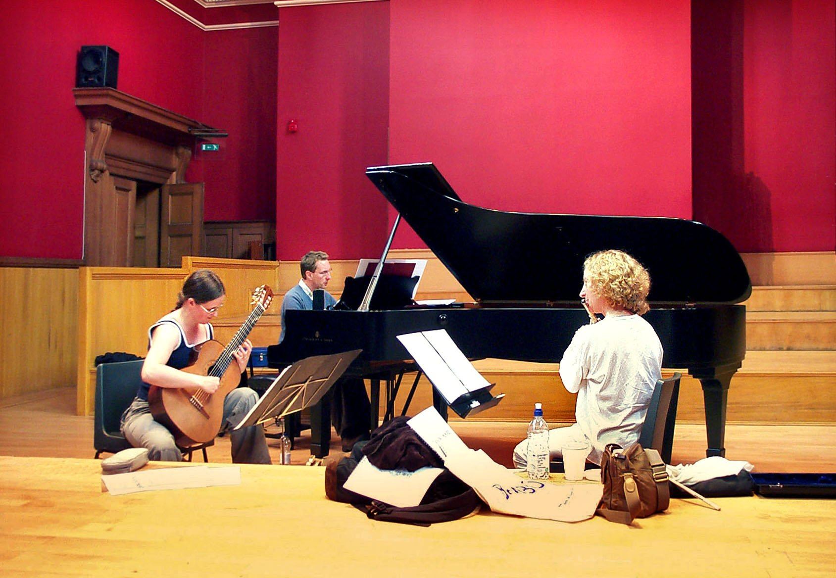 Eddie McGuire: Music for flute, guitar and piano CD Delphian Records