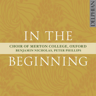 In the Beginning CD Delphian Records