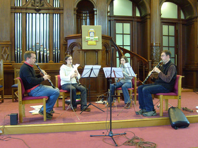 Knotwork: music for clarinet quartet CD Delphian Records