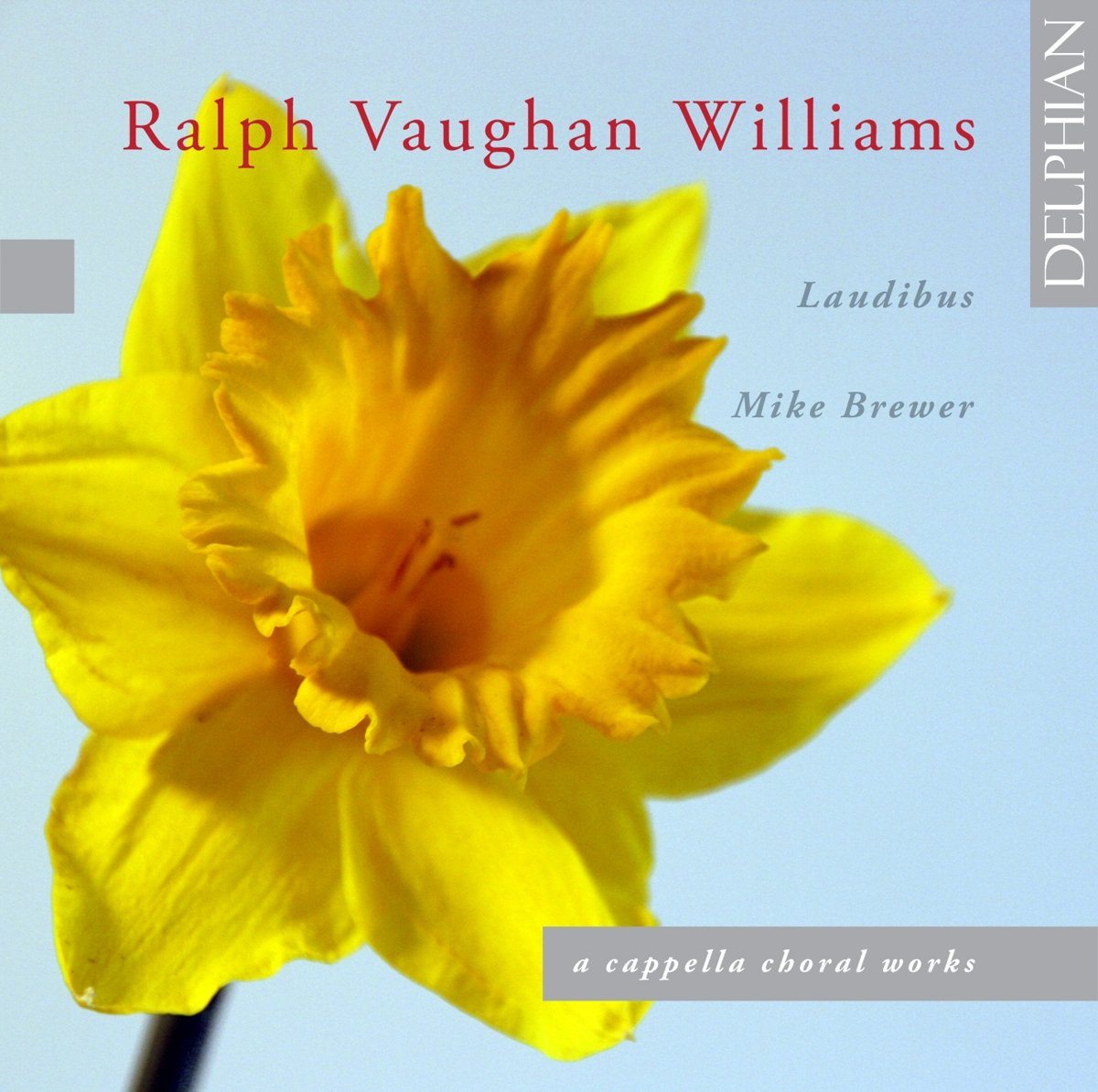 Vaughan Williams: A Cappella Choral Works CD Delphian Records