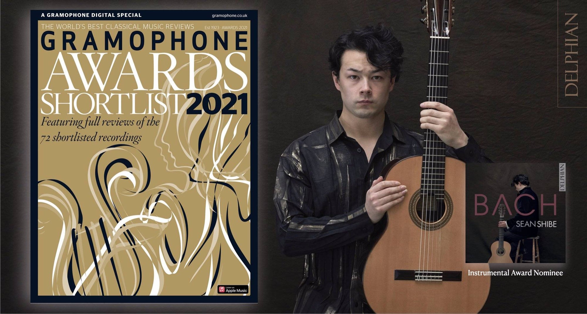 BACH nominated for 2021 Gramophone Instrumental Award