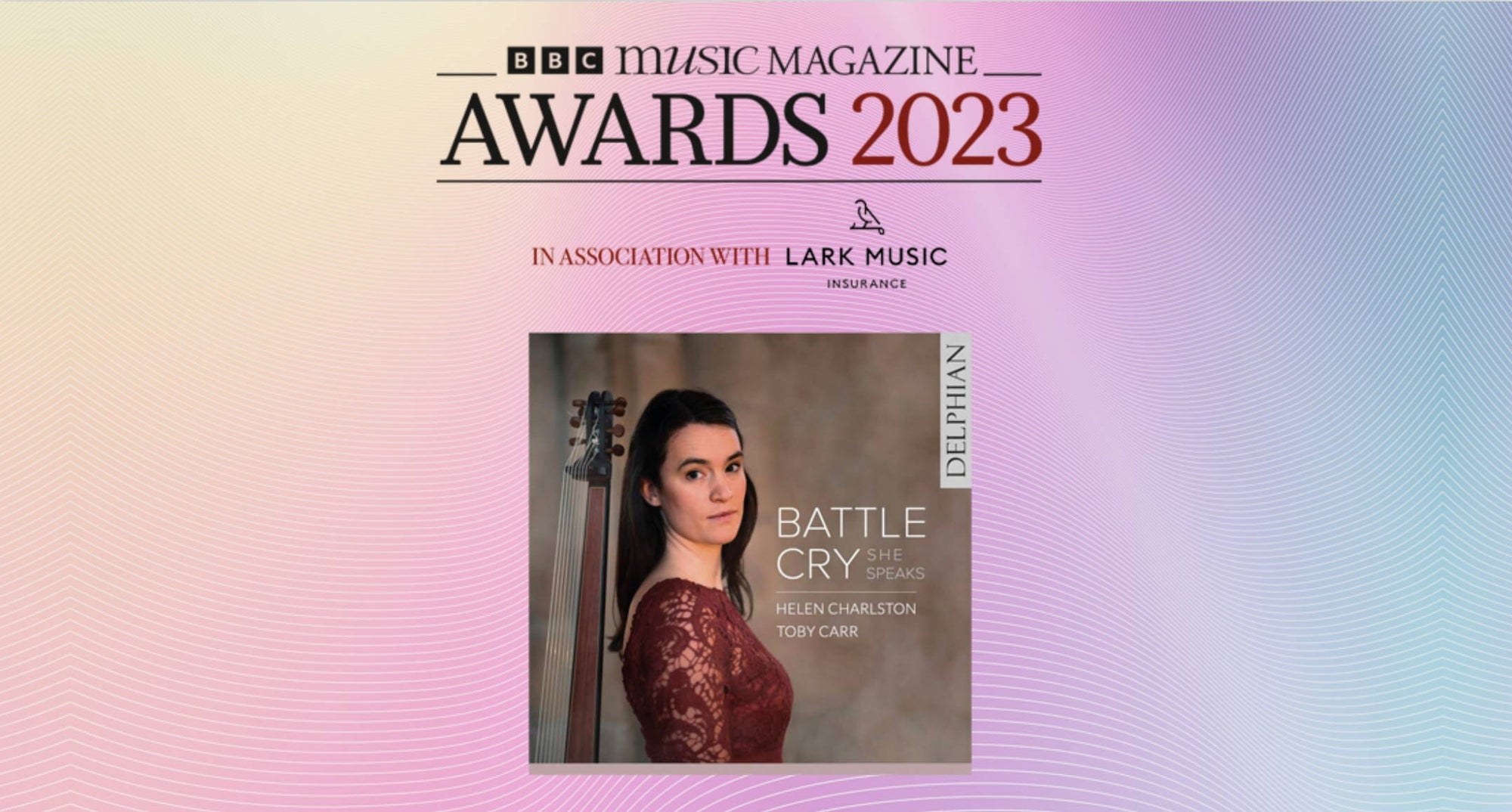 Helen Charlston wins BBC Music Magazine Award
