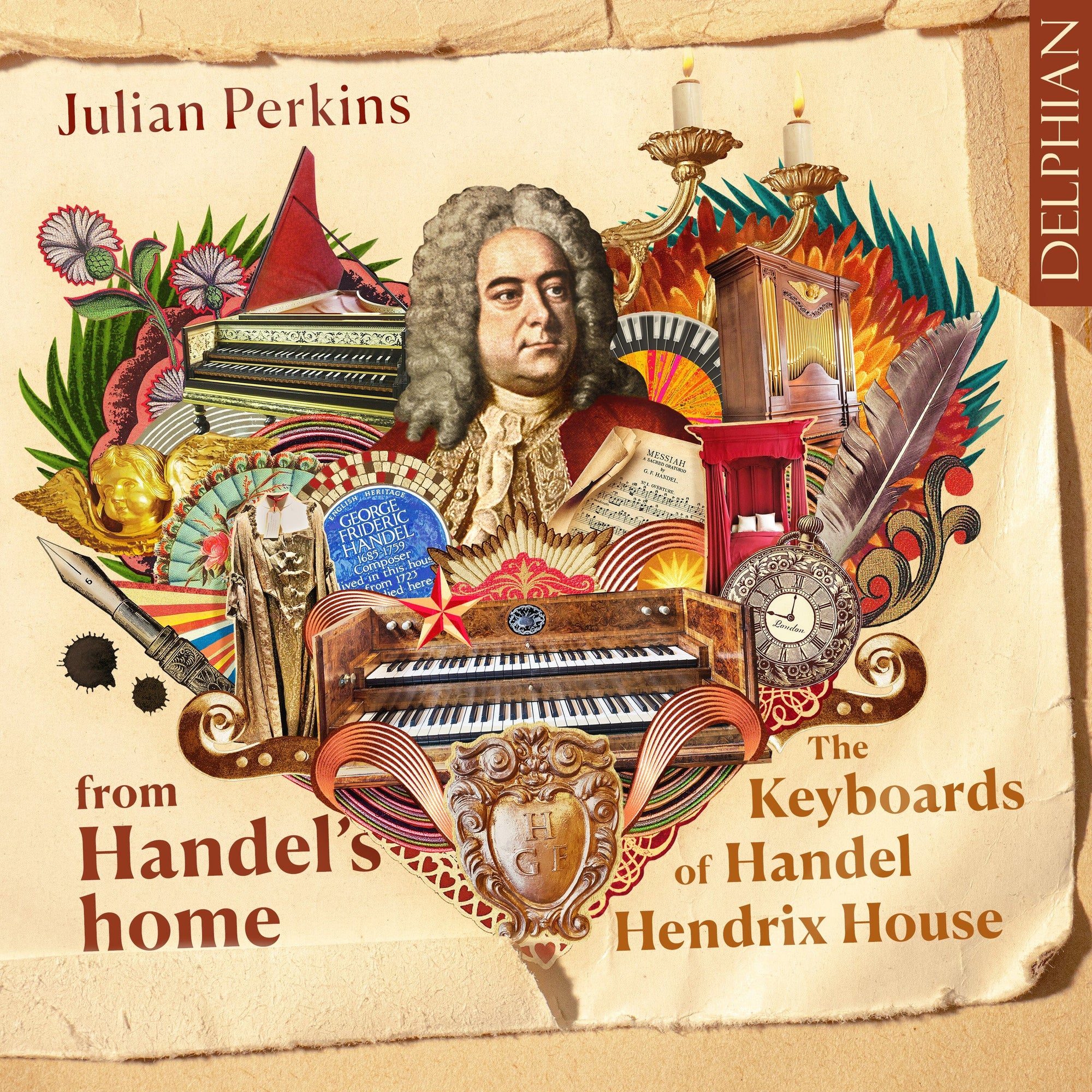 From Handel's Home: The Keyboards of Handel Hendrix House CD Delphian Records