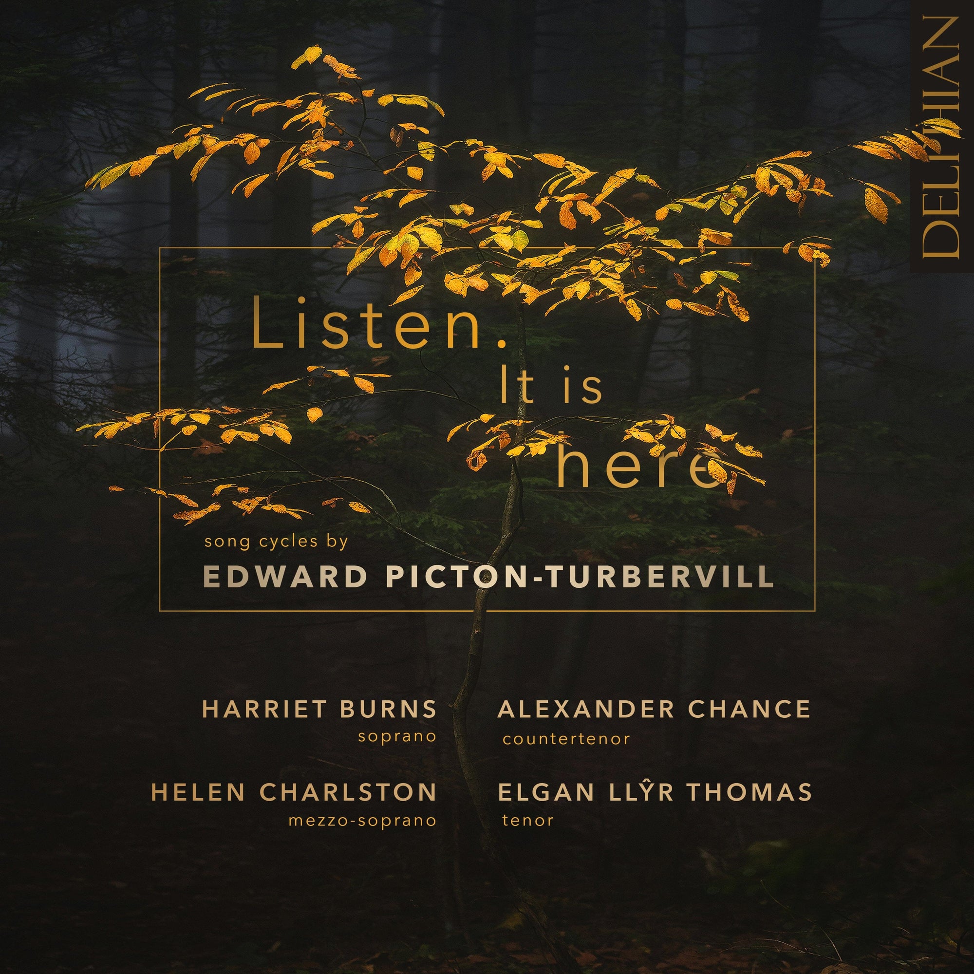 Listen. It is here: Song Cycles by Edward Picton-Turbervill CD Delphian Records