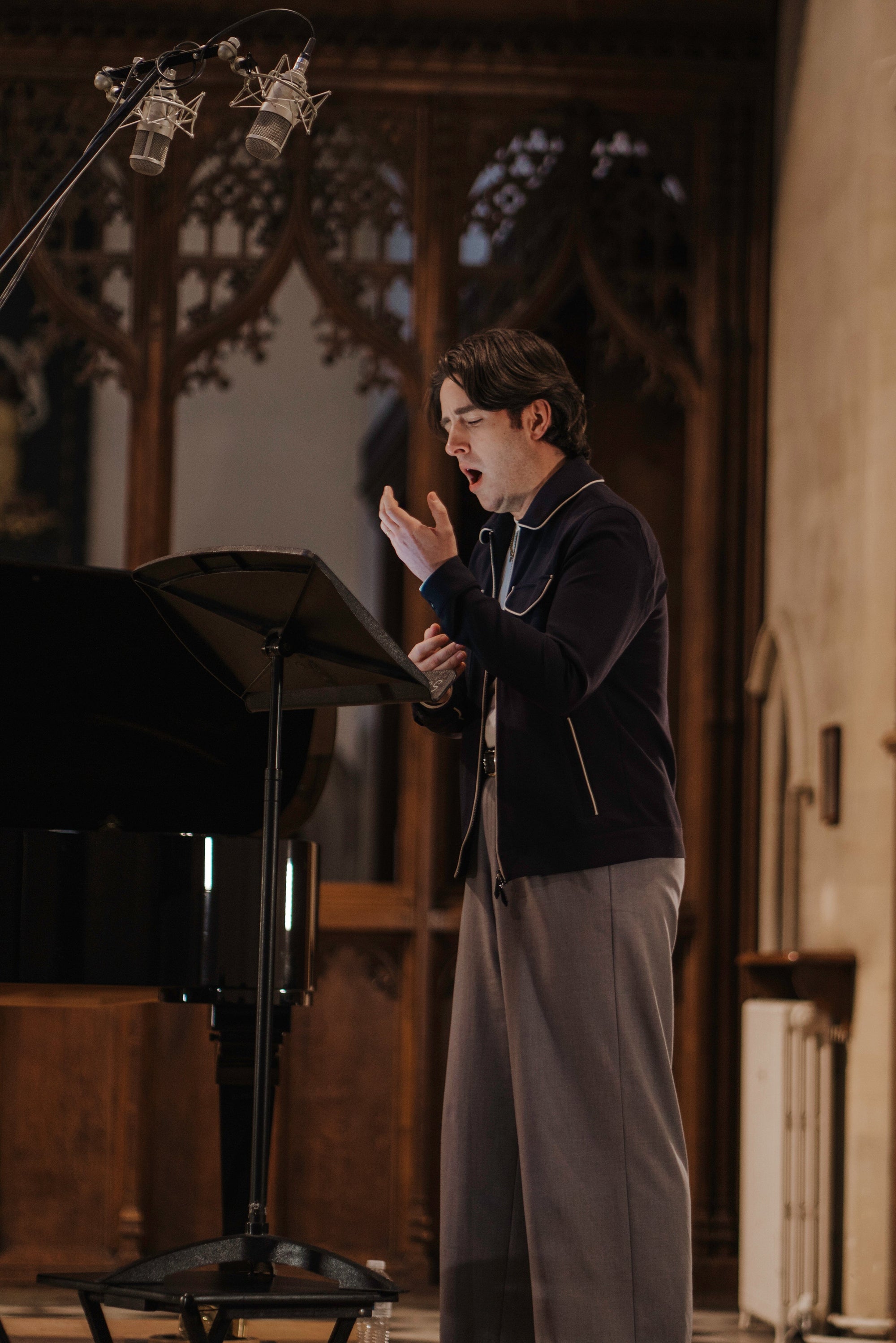 Listen. It is here: Song Cycles by Edward Picton-Turbervill CD Delphian Records