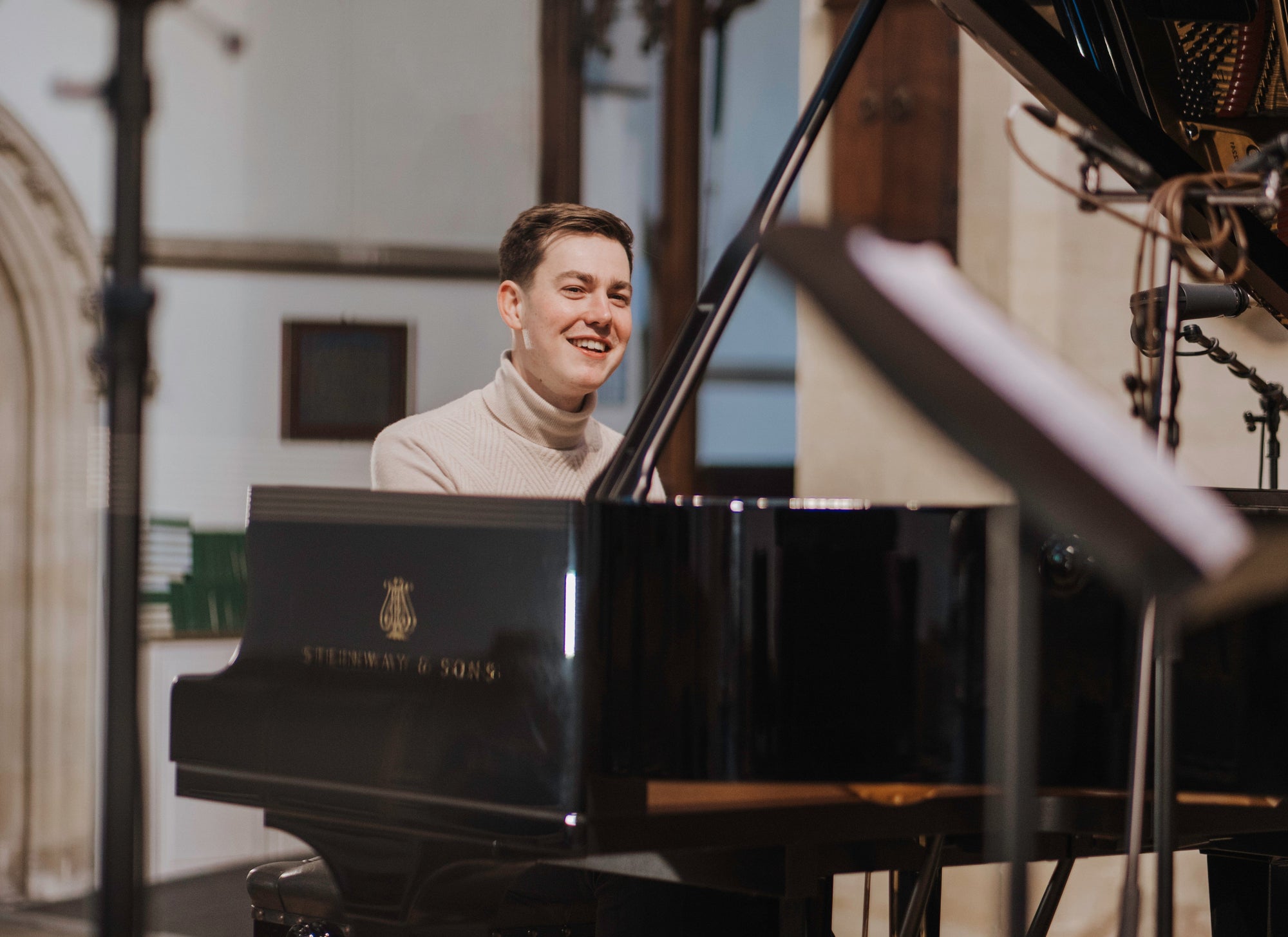 Listen. It is here: Song Cycles by Edward Picton-Turbervill CD Delphian Records