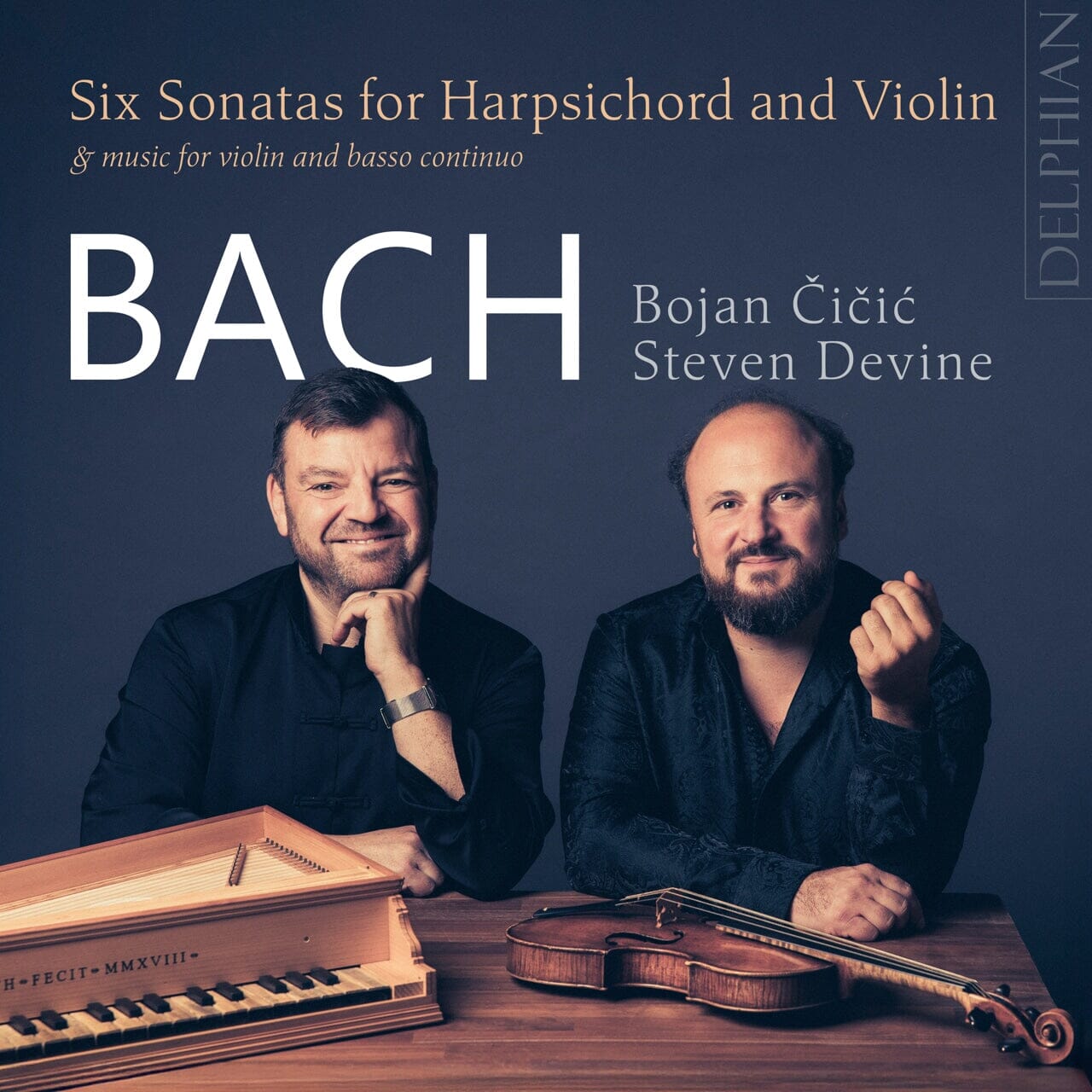 Six Sonatas for Harpsichord and Violin: BACH