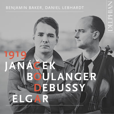 1919: Boulanger | Janáček | Elgar | Debussy CD Delphian Records