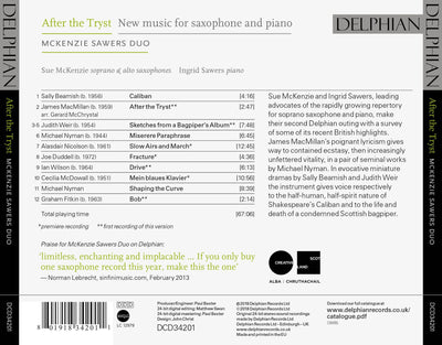 After the Tryst CD Delphian Records