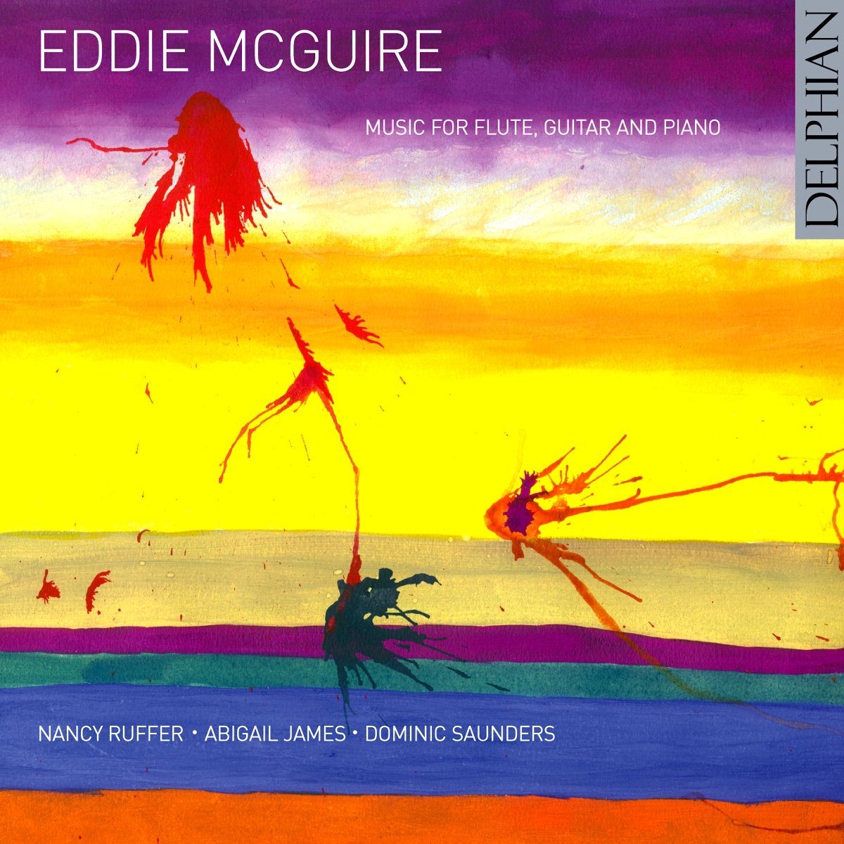 Eddie McGuire: Music for flute, guitar and piano CD Delphian Records