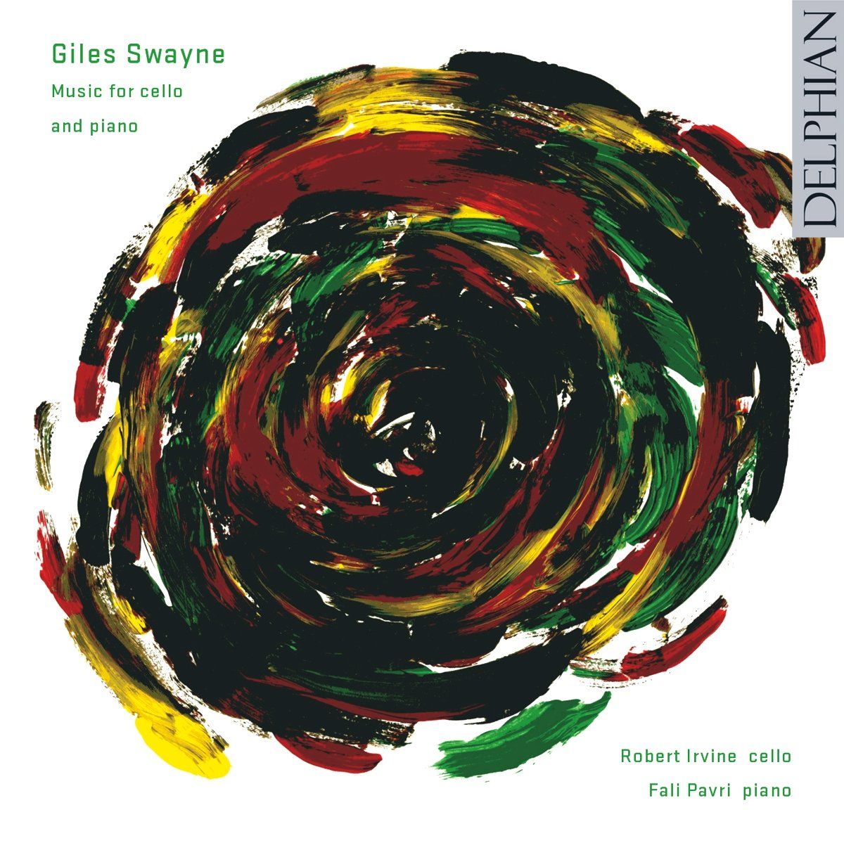 Giles Swayne: Music for cello and piano CD Delphian Records