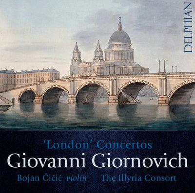 Giovanni Giornovich 'London Concertos' CD Delphian Records