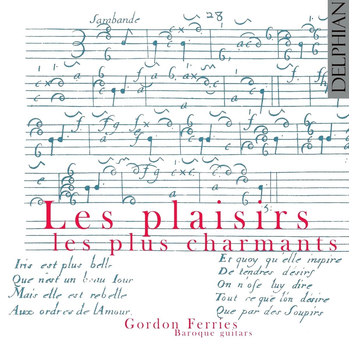 Les plaisirs les plus charmants CD Delphian Records