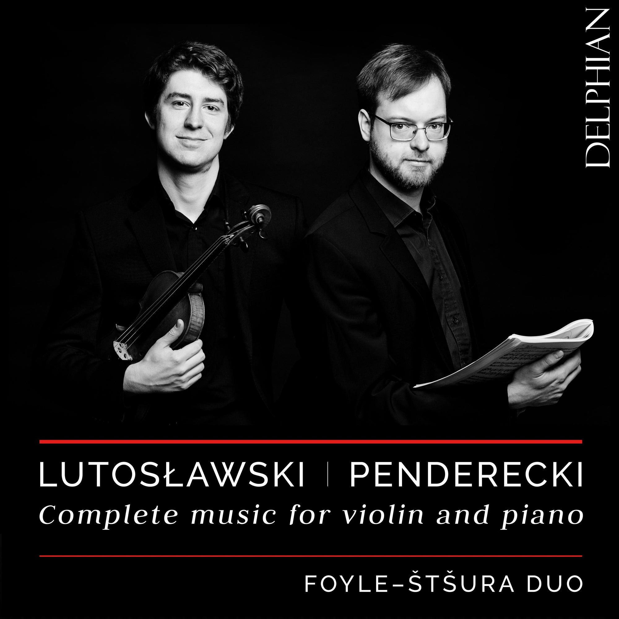 Lutuslawski | Penderecki: Complete Music for Violin and Piano CD Delphian Records