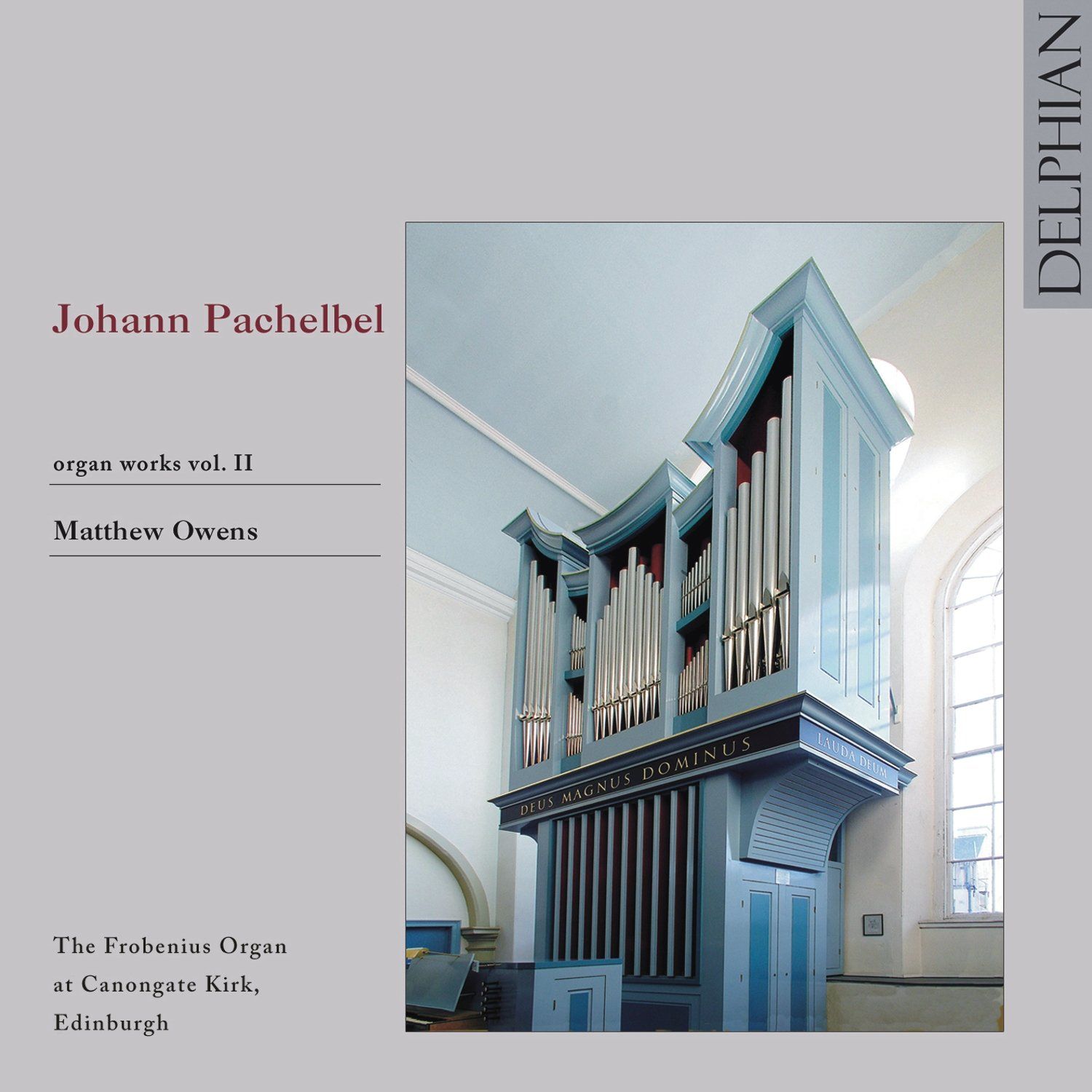 Pachelbel: Organ Works Vol II CD Delphian Records