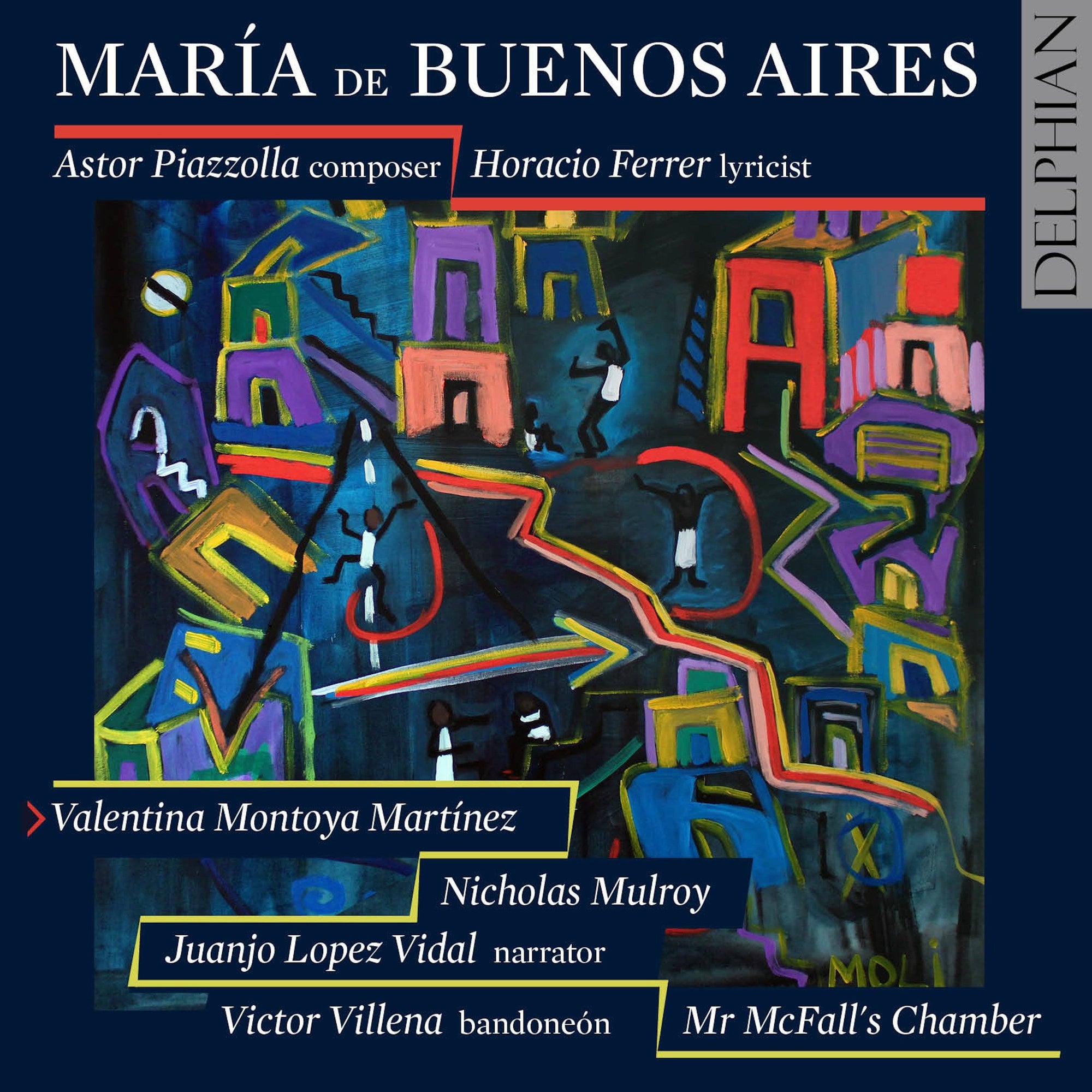 Piazzolla: María de Buenos Aires CD Delphian Records