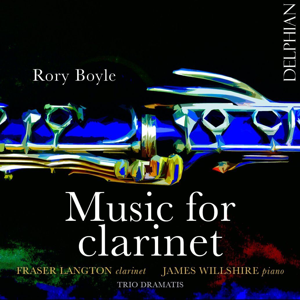 Rory Boyle: music for clarinet CD Delphian Records