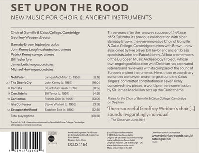 Set upon the Rood: new music for choir & ancient instruments CD Delphian Records