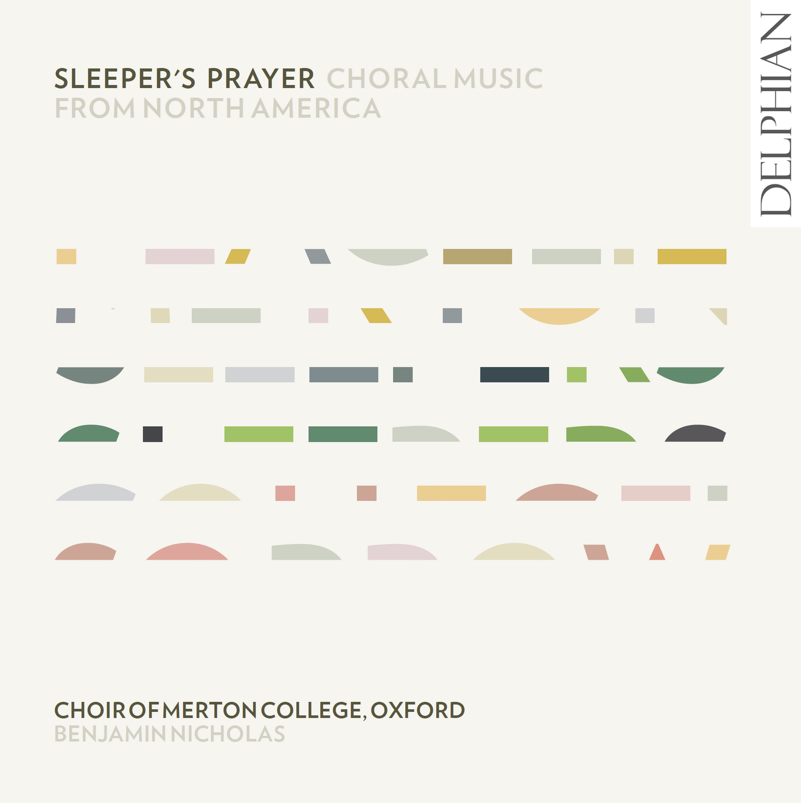 sleeper's prayer: Choral Music from North America