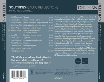 Solitudes: Baltic Reflections CD Delphian Records