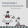 Stravinsky: Complete Music for Solo Piano CD Delphian Records