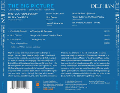 The Big Picture: Chilcott | McDowell | Weir CD Delphian Records