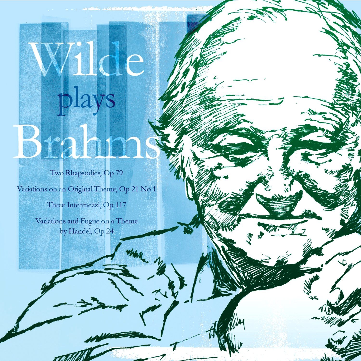 Wilde plays Brahms CD Delphian Records